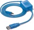 Blaues USB Datenkabel für PC