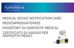 Medizinprodukte-Pass (EN, DE, FR, IT)